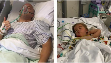 DAD DONATES HIS KIDNEY TO HIS DYING DAUGHTER. THE PHOTO THEY TAKE MONTHS LATER IS SIMPLY THE BEST