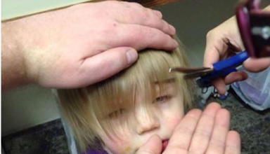 THIS GIRL HAS THE MOST AMAZING HAIRSTYLES YOU’VE EVER SEEN.  ALL THANKS TO HER DAD!