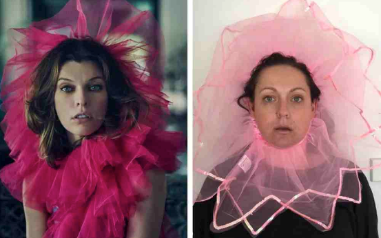 Woman Recreates Celebrity Instagram Pics With Hilarious Results