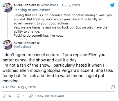 Ellen DeGeneres Slammed For Her One Word Response To Derek Chauvin’s Verdict | It appears Ellen DeGeneres is going through a bit of a rough patch lately…